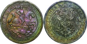 Germany(Prussia)
Centenary-Absorption of Mansfeld 3 Mark Silver
Year: 1915(A)
Condition: UNC＋
Grade (Slab): PCGS MS66 
Diameter: 33.00mm
Weight:...