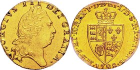GB
George III 1 Guinea Gold
Year: 1798
Condition: EF
Grade (Slab): PCGS AU55
Diameter: 24.50mm
Weight: 8.35g
Purity: .917