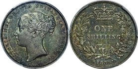 GB
Victoria Young Head 1 Shilling Silver No WW type
Year: 1839
Condition: Choice-EF
Grade (Slab): PCGS AU53
Diameter: 24.00mm
Weight: 5.65g
Pur...