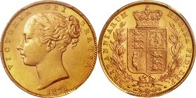 GB
Victoria Young Head 1 Sovereign Gold
Year: 1871
Condition: VF-EF
Grade (Slab): PCGS MS63
Diameter: 22.00mm
Weight: 7.98g
Purity: .917