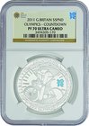 GB
London Olympics-Countdown1 ＜Cyclists＞ 5 Pounds Colorized Silver Proof
Year: 2011
Condition: Proof
Grade (Slab): NGC PF70 ULTRA CAMEO
Diameter:...