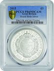 GB
Royal Birth Princess Charlotte 5 Pounds Silver Proof
Year: 2015
Condition: Proof
Grade (Slab): PCGS PR69DCAM
Diameter: 38.61mm
Weight: 28.28g...