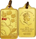 Niue
Sanrio 50th Anniversary Little Twin Stars 5 Dollars Colorized Gold Proof
Year: 2010
Condition: Proof
Diameter: 14.00×26.70mm
Weight: 2.50g
...