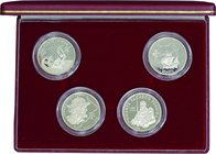 Portugal
The Golden Era of Portuguese Discovery Series X 200 Escudos Silver 4-Coin Proof Set
Year: 1999
Condition: 4-Pieces Proof
Diameter: 36.00m...