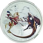 Tuvalu
St George and the Dragon 1 Dollar (1oz) Colorized Silver Proof
Year: 2012
Condition: Proof
Grade (Slab): NGC PF69 ULTRA CAMEO EARLY RELEASE...