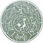 Russian Republic
World Cup Soccer 100 Roubles (1kg) Silver Proof
Year: 2002
Condition: Proof
Diameter: 100.00mm
Weight: 1,112.70g
Purity: .900
...