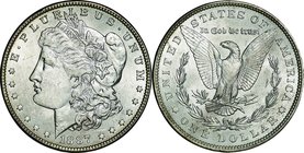 USA
Morgan Dollar Silver
Year: 1887
Condition: VF-EF
Diameter: 38.00mm
Weight: 26.73g
Purity: .900