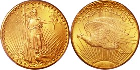 USA
Saint Gaudens 20 Dollars Gold
Year: 1927
Condition: FDC
Grade (Slab): PCGS MS65
Diameter: 34.00mm
Weight: 33.43g
Purity: .900