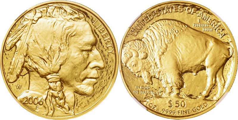 USA
Buffalo 50 Dollars Gold Proof
Year: 2006
Condition: Proof
Grade (Slab): ...