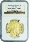 USA
Buffalo 50 Dollars Gold Proof
Year: 2010
Condition: Proof
Grade (Slab): NGC PF70 ULTRA CAMEO
Diameter: 32.70mm
Weight: 31.10g
Purity: .9999...