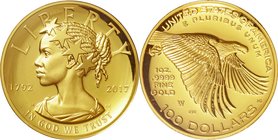 USA
American Liberty High Relief 225th Anniversary 100 Dollars Gold Proof
Year: 2017
Condition: Proof
Grade (Slab): PCGS PR70DCAM FIRST STRIKE
Di...