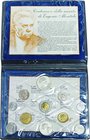 Italy
11-Coin Mint Set with Eugenio Montale Silver Coin
Year: 1996
Condition: 
Mintage: 45,000 Set