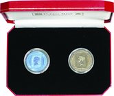 Several countries
Penny Black 1 Crown and Tuppenny Blue 5 Pounds 2-Coin Proof Set
Year: 1990/2000
Condition: 2-Pieces Proof