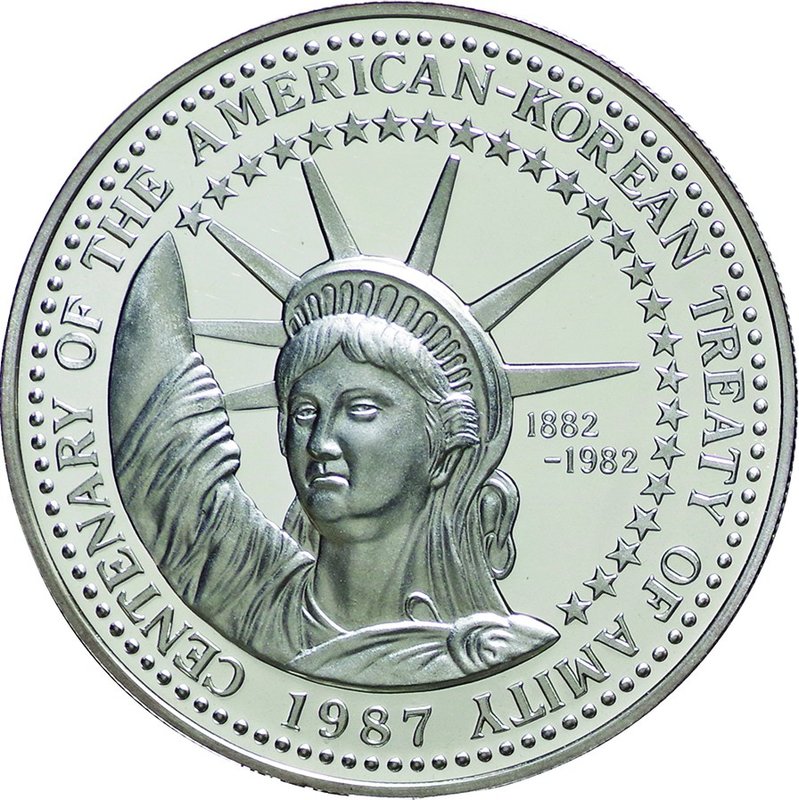 Korea
Centenary of the American-Korean Treaty of Amity 5oz Silver Medal
Year: ...