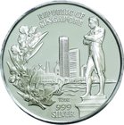 Singapore
SICC Sramford Raffles 12oz Silver Medal
Year: 1987
Condition: Proof-like
Diameter: 88.00mm
Weight: 373.60g
Purity: .999
Mintage: 188 ...