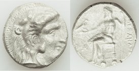 MACEDONIAN KINGDOM. Alexander III the Great (336-323 BC). AR tetradrachm (23mm, 16.37 gm, 1h). XF. Late lifetime or early posthumous issue of Byblus, ...