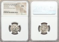 MACEDONIAN KINGDOM. Alexander III the Great (336-323 BC). AR drachm (19mm, 12h). NGC AU. Posthumous issue of Abydus, ca. 310-301 BC. Head of Heracles ...