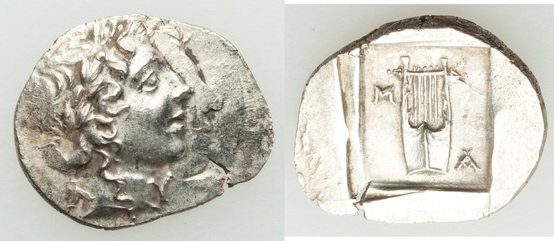 LYCIAN LEAGUE. Masicytes. Ca. 1st century BC. AR hemidrachm (18mm, 2.23 gm, 12h)...