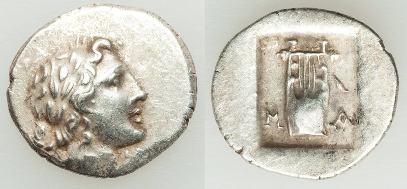 LYCIAN LEAGUE. Masicytes. Ca. 1st century BC. AR hemidrachm (15mm, 1.90 gm, 12h)...