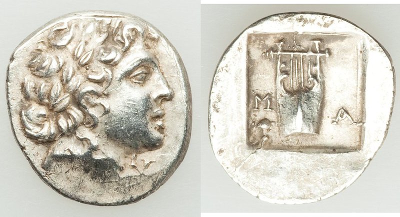 LYCIAN LEAGUE. Masicytes. Ca. 1st century BC. AR hemidrachm (14mm, 1.49 gm, 12h)...
