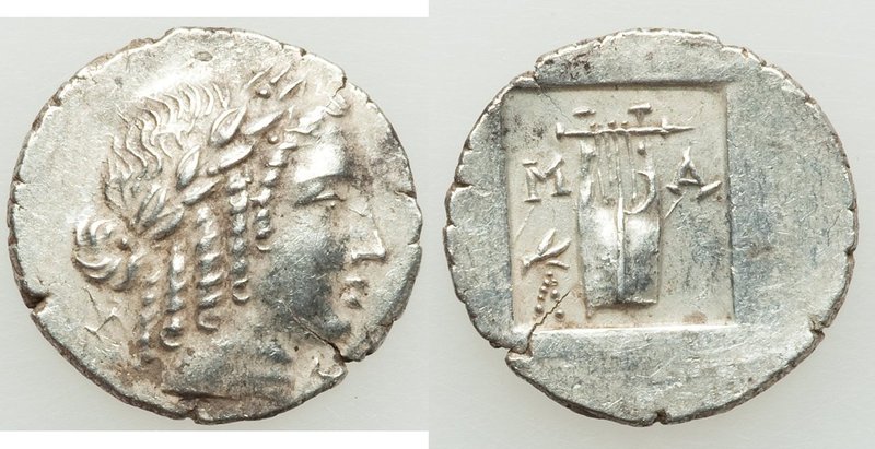 LYCIAN LEAGUE. Masicytes. Ca. 1st century BC. AR hemidrachm (15mm, 1.85 gm, 12h)...