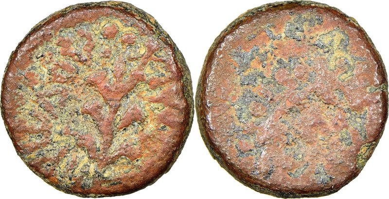 JUDAEA. Herodians. Herod III Antipas (4 BC-AD 39). AE quarter-denomination (15mm...