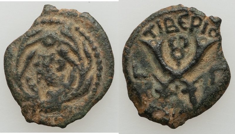 JUDAEA. Roman Procurators. Valerius Gratus (AD 15-26). AE prutah (14mm, 1.86 gm,...