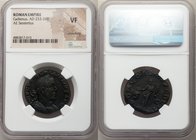 Gallienus, joint reign (AD 253-268). AE sestertius (28mm, 1h). NGC VF, smoothing. Rome, AD 253-254. IMP C P LIC GALLIENVS AVG, laureate, cuirassed bus...