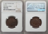 Lower Canada. Victoria "Montreal Bouquet" Sou Token ND (c. 1837) MS64 Brown NGC, Br-694, LC-31C. Belleville Issue. Lovely cognac color. 

HID098012420...