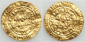 Fatimid. al-Hakim (AH 386-411 / AD 996-1021) gold Dinar AH 400 (AD 1000/1) About VF (wavy flan), Misr mint, A-709.2. 22mm. 4.21gm. 

HID09801242017