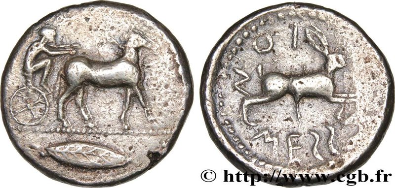 SICILY - MESSANA
Type : Tétradrachme 
Date : c. 480-461 AC. 
Mint name / Town...