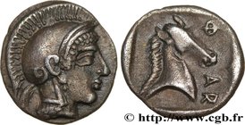 THESSALY - PHARSALOS
Type : Obole 
Date : c. 440-425 AC 
Mint name / Town : Pharsale, Thessalie 
Metal : silver 
Diameter : 10 mm
Orientation di...