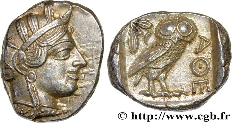 ATTICA - ATHENS
Type : Tétradrachme 
Date : c. 430 AC. 
Mint name / Town : At...