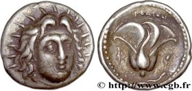 CARIA - CARIAN ISLANDS - RHODES
Type : Didrachme 
Date : c. 250 AC. 
Mint name / Town : Rhodes, Carie 
Metal : silver 
Diameter : 19,5 mm
Orient...