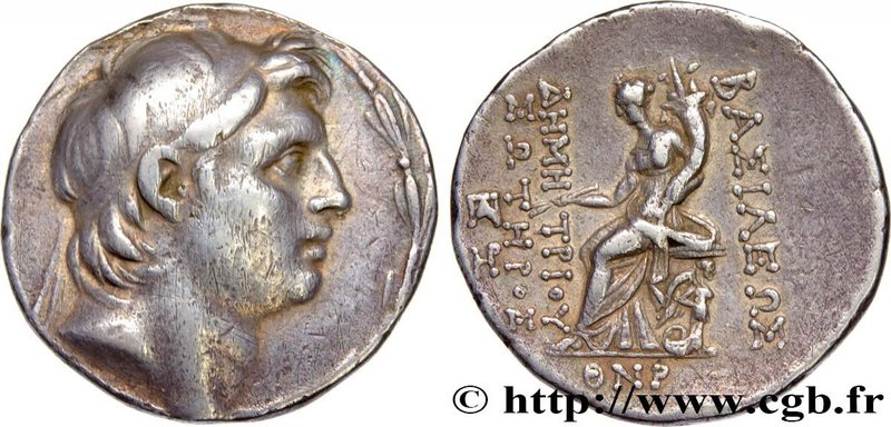 SYRIA - SELEUKID KINGDOM - DEMETRIUS I SOTER
Type : Tétradrachme 
Date : an 15...