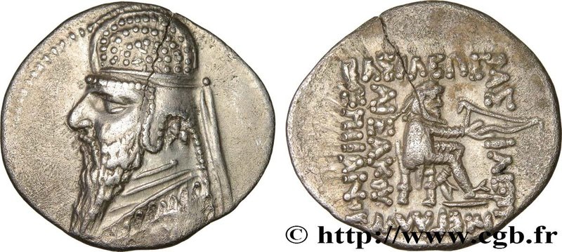 PARTHIA - PARTHIAN KINGDOM - MITHRADATES II
Type : Drachme 
Date : c. 100-88 A...