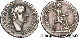 TIBERIUS
Type : Denier 
Date : c. 15-37 
Mint name / Town : Lyon 
Metal : silver 
Millesimal fineness : 900 ‰
Diameter : 18,5 mm
Orientation di...