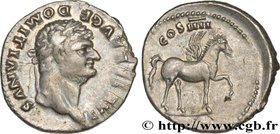 DOMITIANUS
Type : Denier 
Date : 76 
Mint name / Town : Rome 
Metal : silver 
Millesimal fineness : 900 ‰
Diameter : 19 mm
Orientation dies : 6...