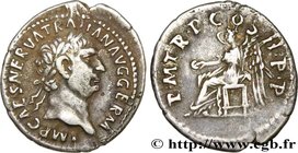 TRAJANUS
Type : Denier 
Date : 99 
Mint name / Town : Rome 
Metal : silver 
Millesimal fineness : 900 ‰
Diameter : 20 mm
Orientation dies : 6 h...