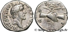 ANTONINUS PIUS
Type : Denier 
Date : 146 
Mint name / Town : Rome 
Metal : silver 
Millesimal fineness : 800 ‰
Diameter : 17 mm
Orientation die...