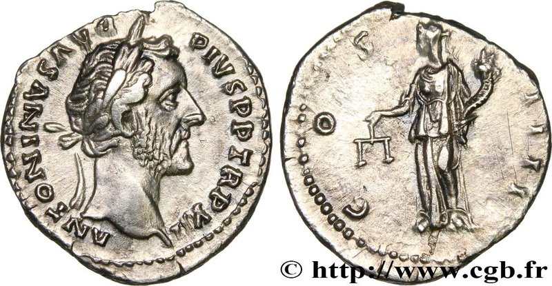 ANTONINUS PIUS
Type : Denier 
Date : 148-149 
Mint name / Town : Rome 
Metal...