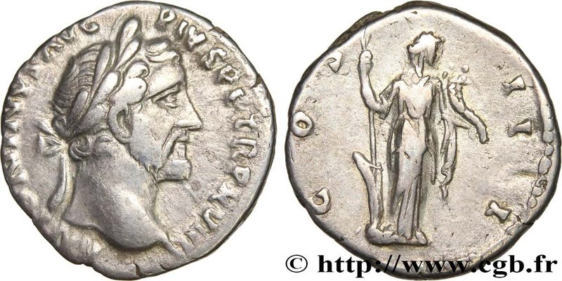 ANTONINUS PIUS
Type : Denier 
Date : 149 
Mint name / Town : Rome 
Metal : s...