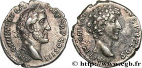 ANTONINUS PIUS and MARCUS AURELIUS CAESAR
Type : Denier 
Date : 141 
Mint name / Town : Rome 
Metal : silver 
Millesimal fineness : 850 ‰
Diamet...