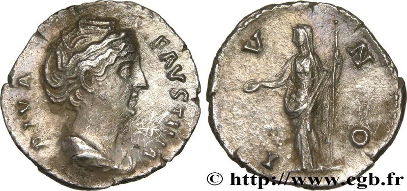 FAUSTINA MAJOR
Type : Denier 
Date : c. après 148 
Mint name / Town : Rome 
...