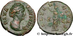 FAUSTINA MAJOR
Type : Dupondius 
Date : après 
Date : c. 147 
Mint name / Town : Rome 
Metal : copper 
Diameter : 27 mm
Orientation dies : 11 h...