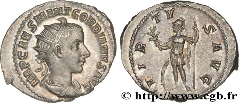 GORDIAN III
Type : Antoninien 
Date : mai - décembre 
Date : 238 
Mint name ...