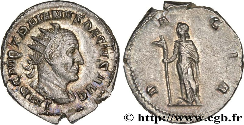 TRAJAN DECIUS
Type : Antoninien 
Date : 250 
Mint name / Town : Rome 
Metal ...