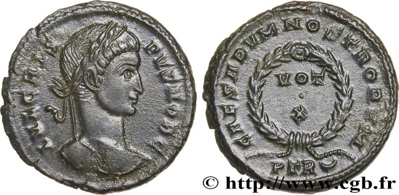 CRISPUS
Type : Centenionalis ou nummus 
Date : 323-324 
Mint name / Town : Tr...