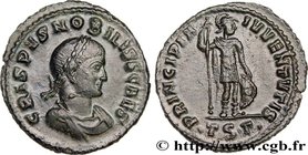 CRISPUS
Type : Centenionalis ou nummus 
Date : 317-318 
Mint name / Town : Thessalonique 
Metal : copper 
Diameter : 21 mm
Orientation dies : 12...