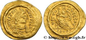 JUSTINIAN I
Type : Semissis 
Date : 527-552 
Mint name / Town : Constantinople 
Metal : gold 
Diameter : 19,5 mm
Orientation dies : 6 h.
Weight...